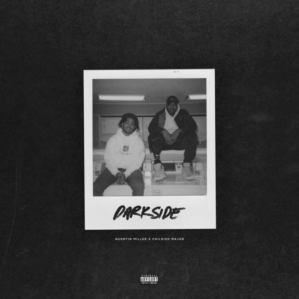 Album cover art for "Darkside" by Quentin Miller