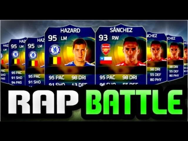 Album cover art for "Sanchez vs Hazard Rap Battle" by Quadeca & Didac