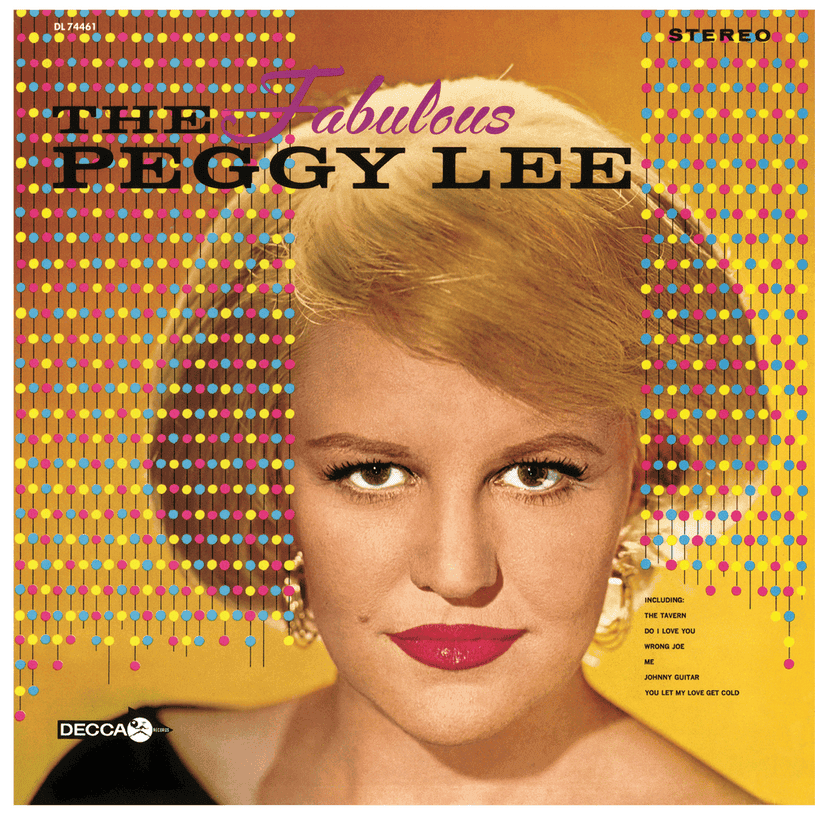 Album cover art for "Johnny Guitar" by Peggy Lee