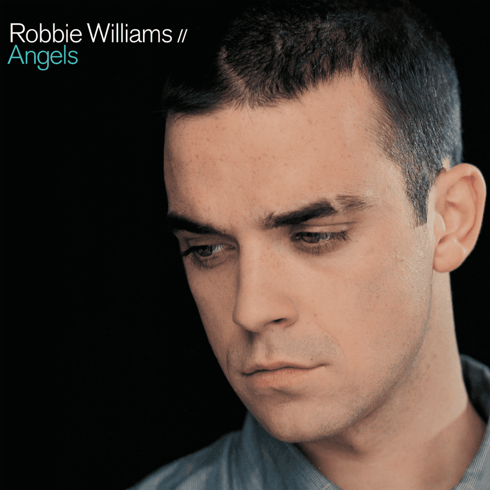 Album cover art for "Angels" by Robbie Williams