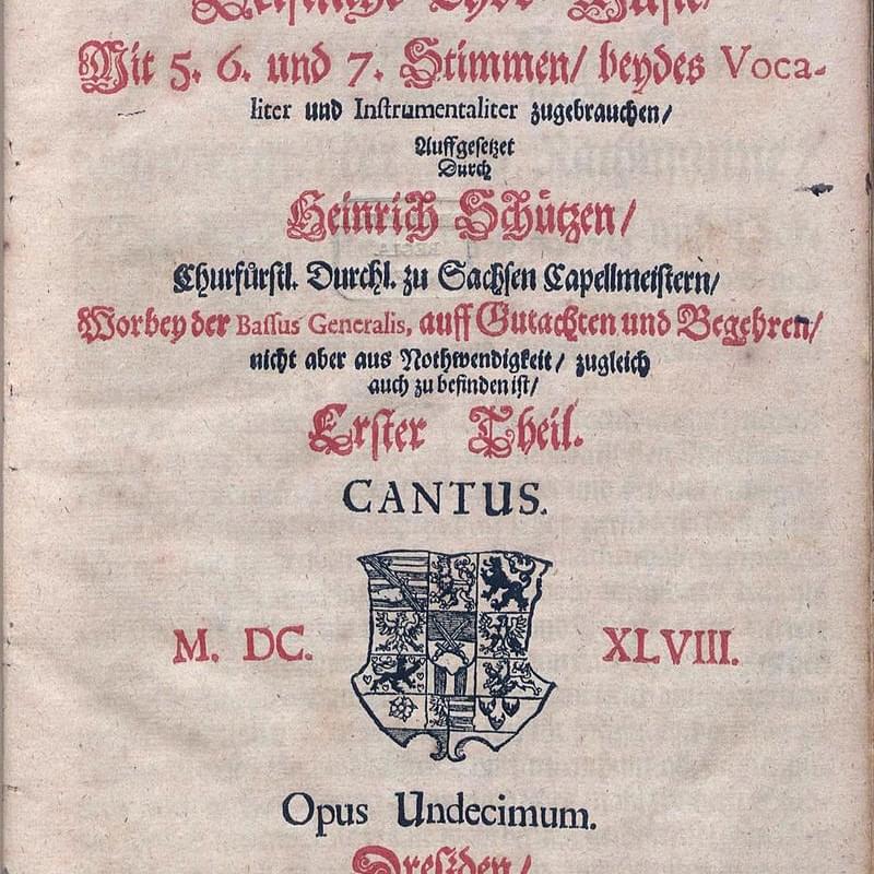 Geistliche Chormusik, Op. 11