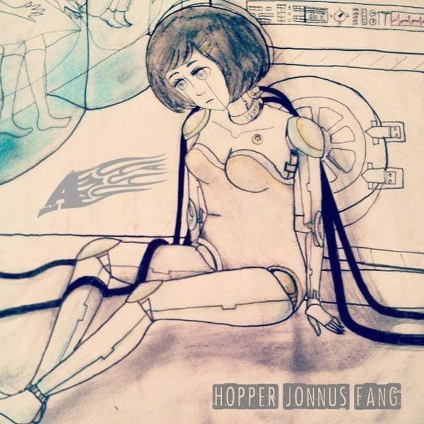 Album cover art for "Hopper Jonnus Fang" by A (The Band)