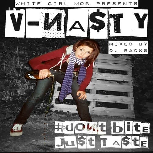 Album cover art for "Murder" by V-Nasty & Kreayshawn