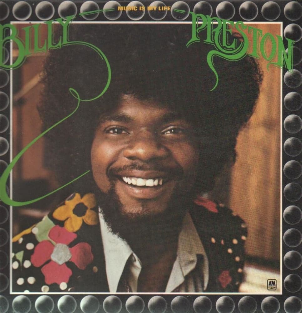 Album cover art for "Will It Go Round in Circles" by Billy Preston
