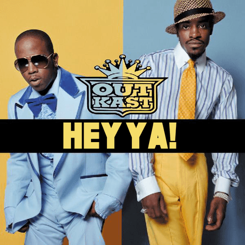 Album cover art for "Hey Ya!" by OutKast