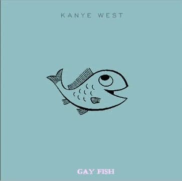 Album cover art for "Gay Fish" by South Park