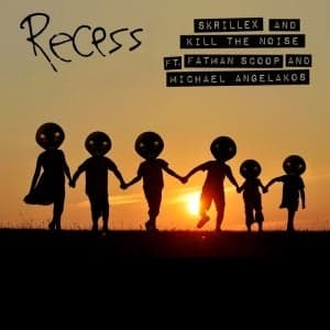 Album cover art for "Recess" by Skrillex & Fatman Scoop & Michael Angelakos