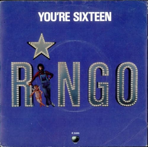 Album cover art for "You’re Sixteen (You’re Beautiful You’re Mine)" by Ringo Starr