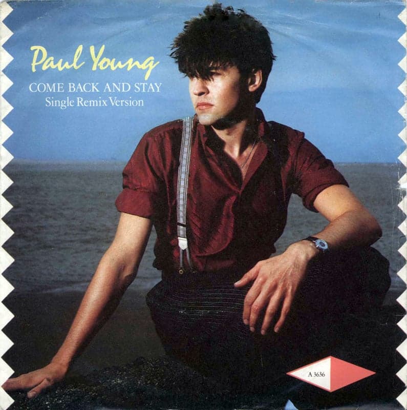 Album cover art for "Come Back and Stay" by Paul Young