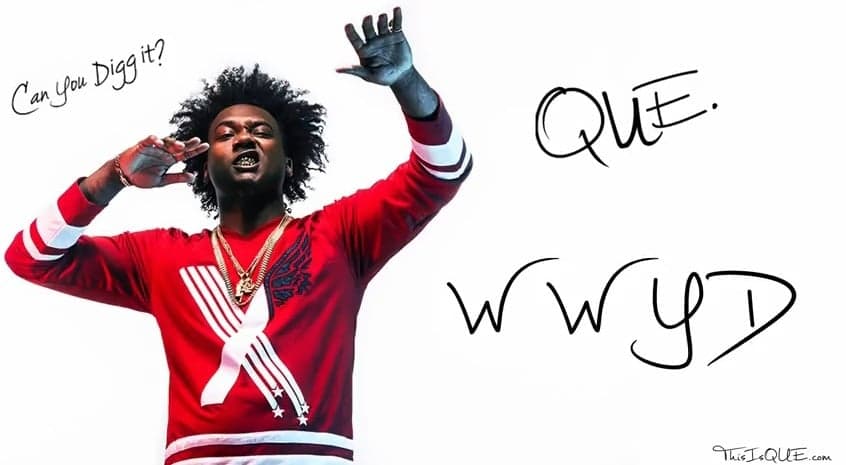 Album cover art for "WWYD" by QUE.
