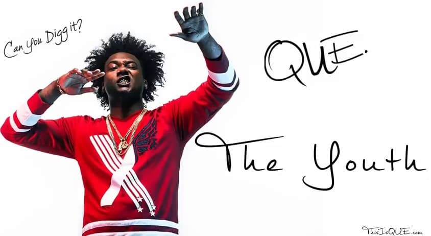 Album cover art for "The Youth" by QUE.