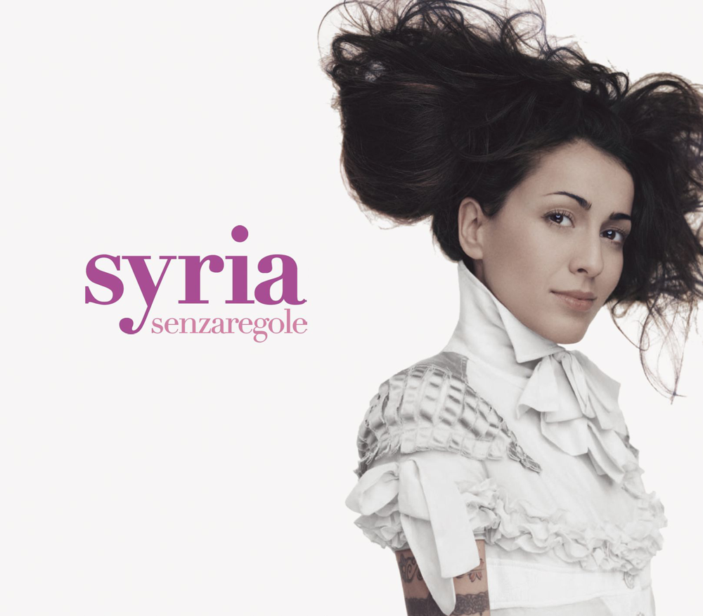 Album cover art for "Senza Regole" by Syria