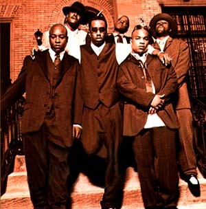 Photo of P. Diddy and the Bad Boy Family