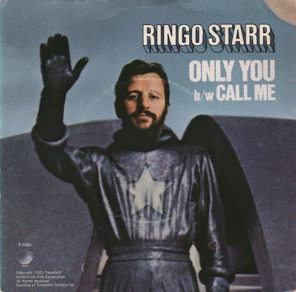 Album cover art for "Only You (And You Alone)" by Ringo Starr