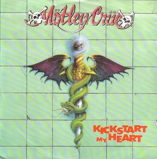 Album cover art for "Kickstart My Heart" by Mötley Crüe