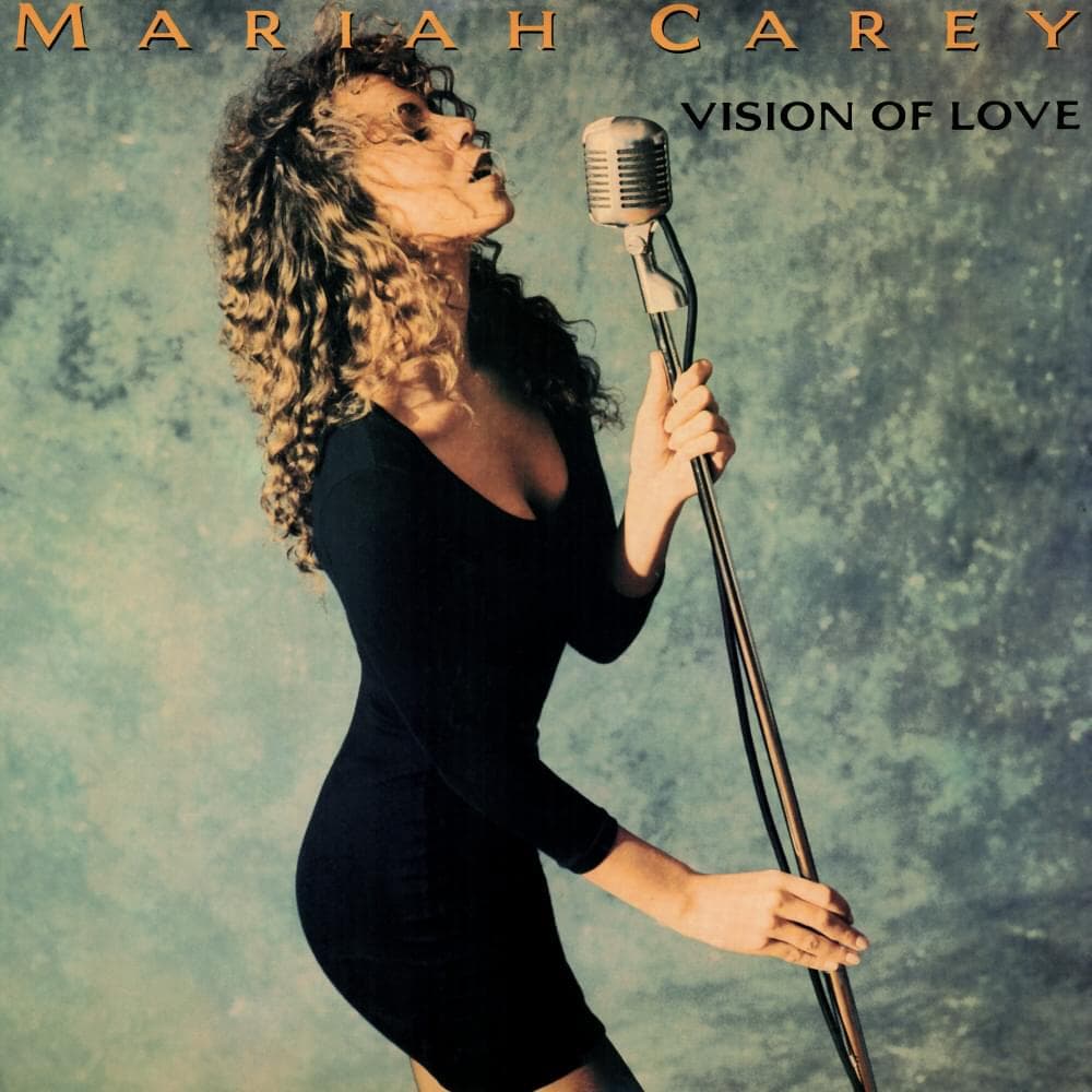 Album cover art for "Vision of Love" by Mariah Carey