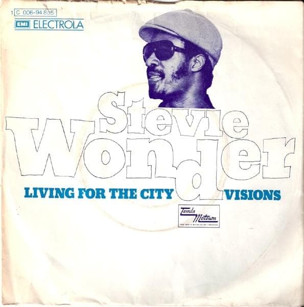 Album cover art for "Living For The City (Edit Version)" by Stevie Wonder