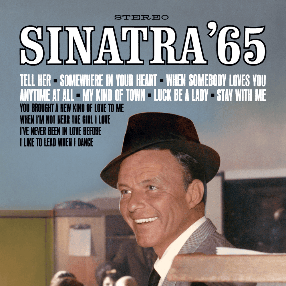 Album cover art for "I Like to Lead When I Dance" by Frank Sinatra
