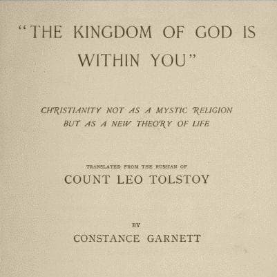 The Kingdom of God Is Within You Cover Art