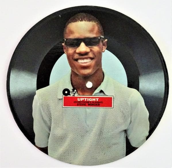 Album cover art for "Uptight (Everything's Alright)" by Stevie Wonder