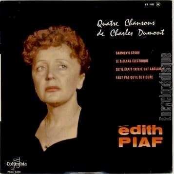 Quatre chansons de Charles Dumont EP Cover Art