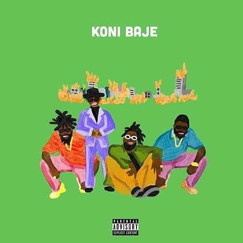 Album cover art for "Koni Baje" by Burna Boy