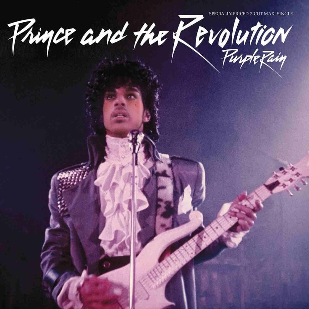 Album cover art for "Purple Rain" by Prince
