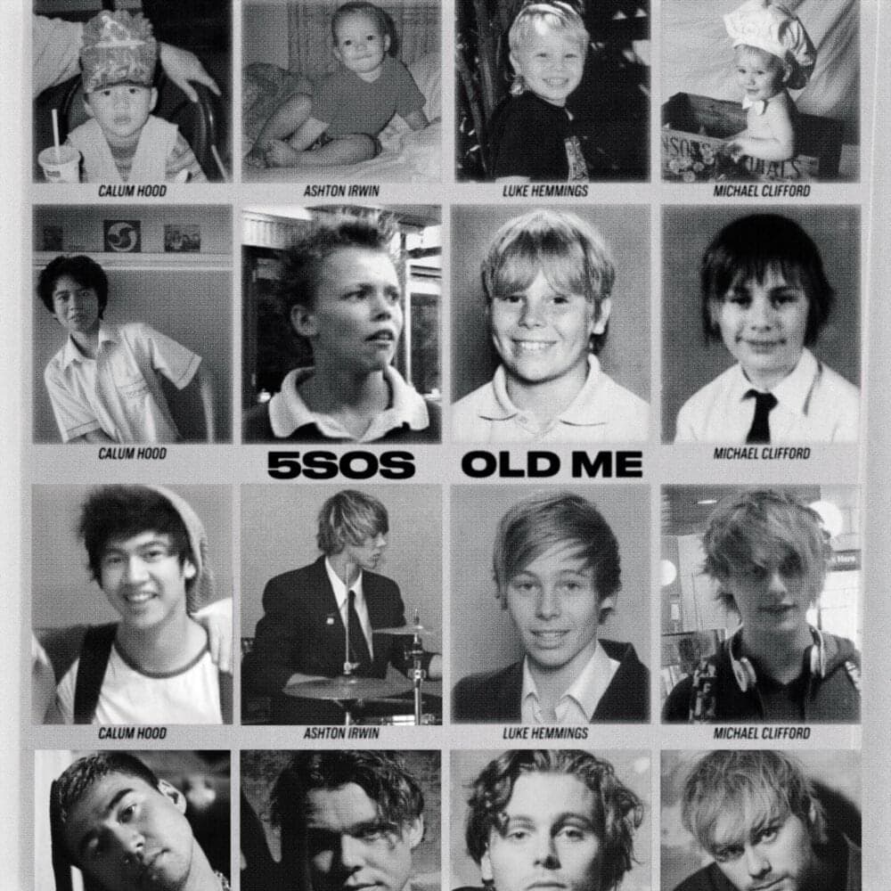 Album cover art for "Old Me" by 5 Seconds of Summer