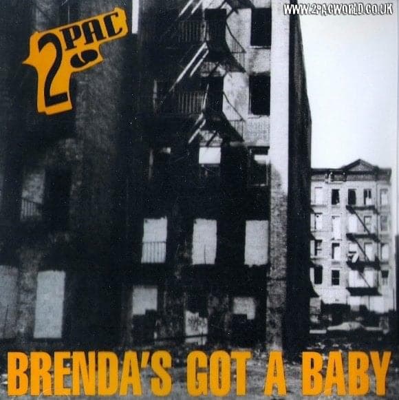 Album cover art for "Brenda’s Got a Baby" by 2Pac & Dave Hollister