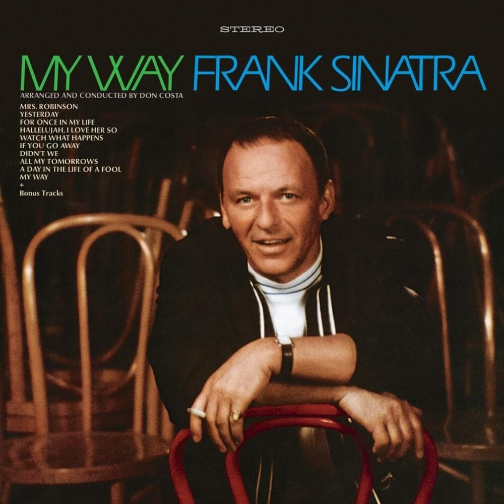 Album cover art for "If You Go Away" by Frank Sinatra