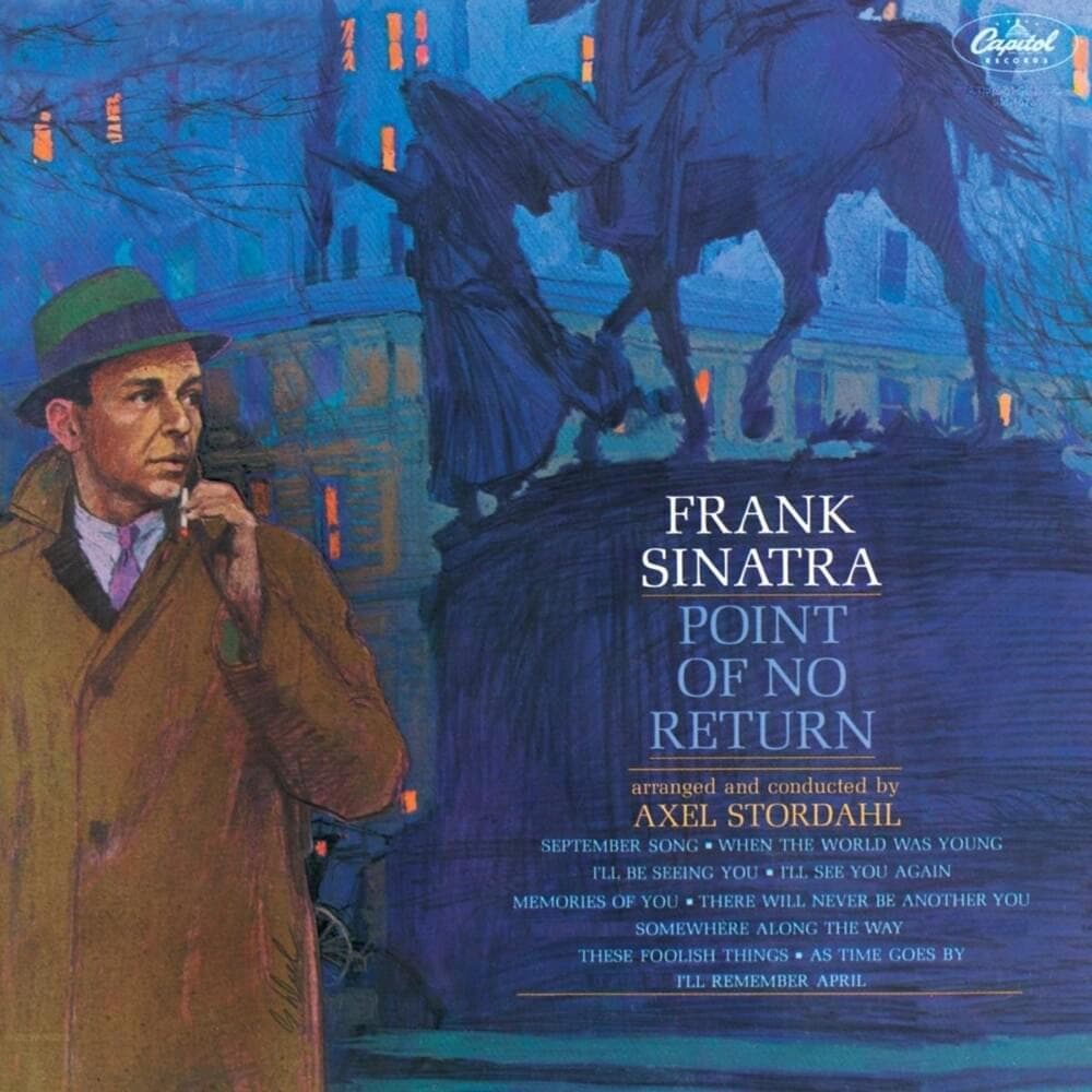 Album cover art for "When the World Was Young" by Frank Sinatra