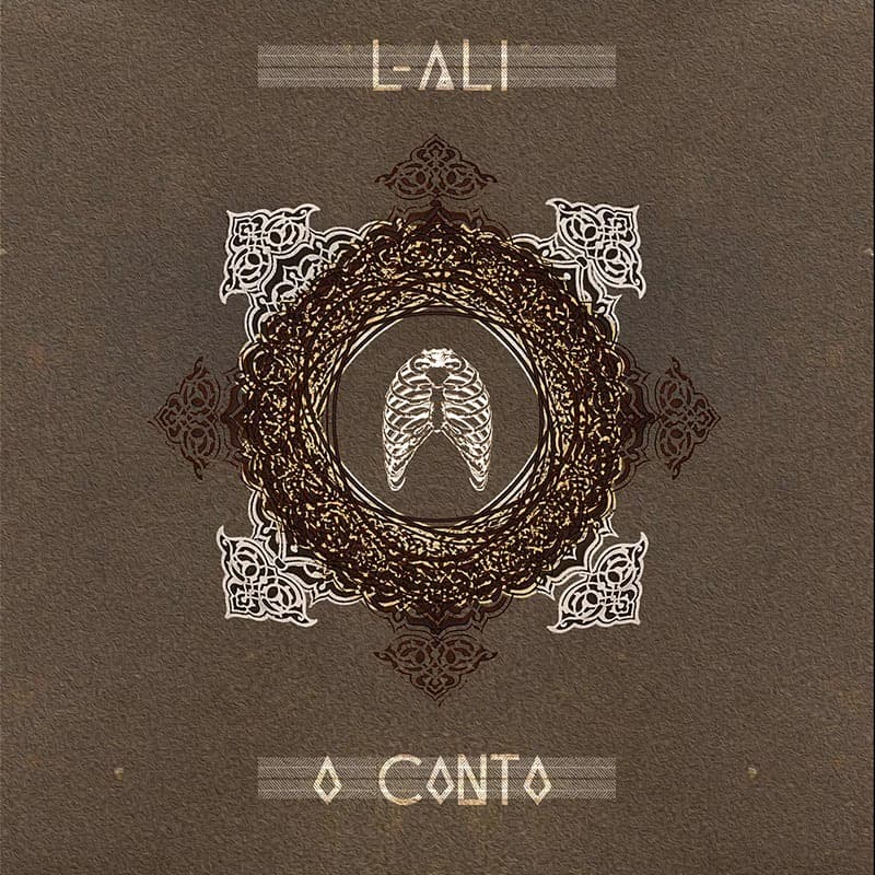 Album cover art for "Centopeias" by L-ALI (PRT)