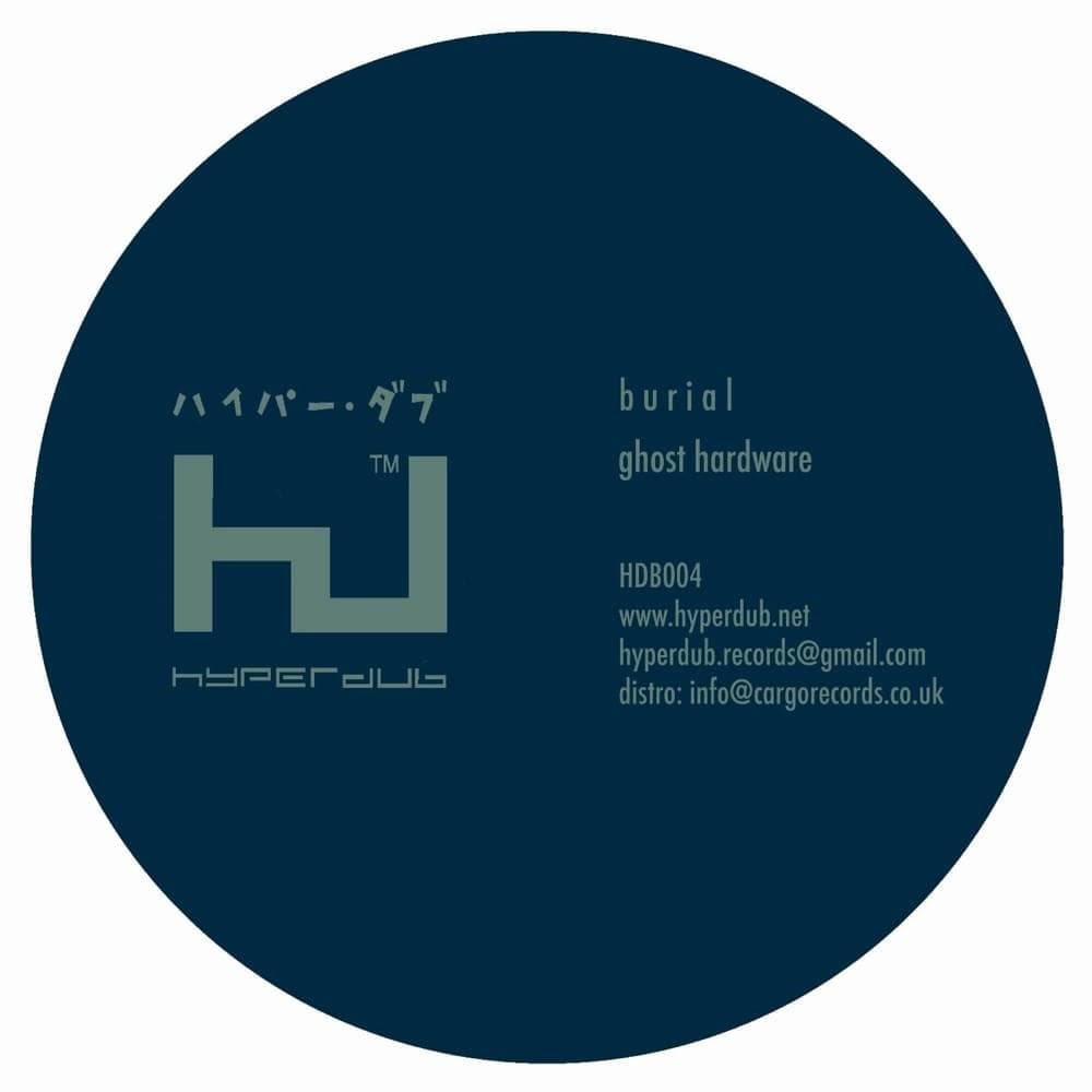 Album cover art for "Ghost Hardware" by Burial