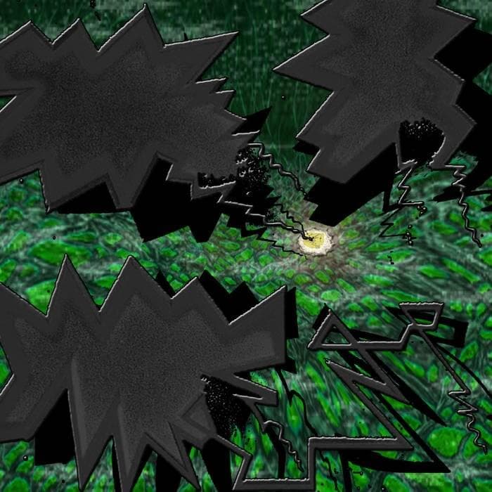 Album cover art for "MASCARA SATURN" by death’s dynamic shroud