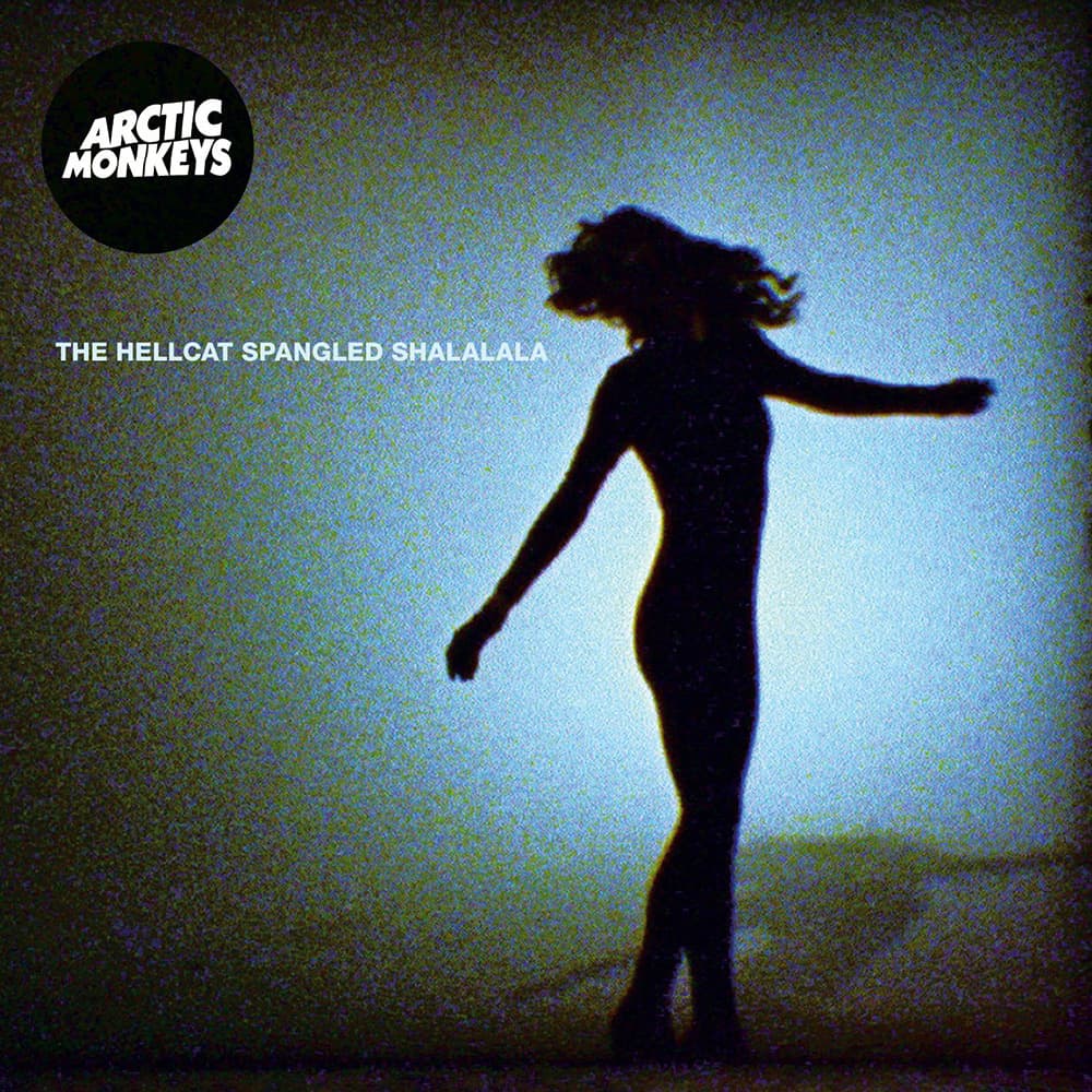 Album cover art for "The Hellcat Spangled Shalalala" by Arctic Monkeys