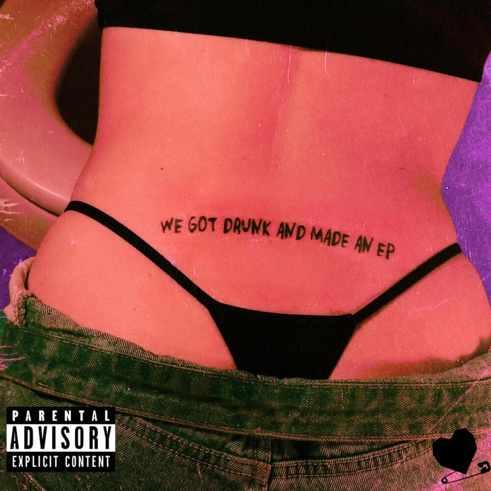Album cover art for "B.F.F." by TRAMP STAMPS