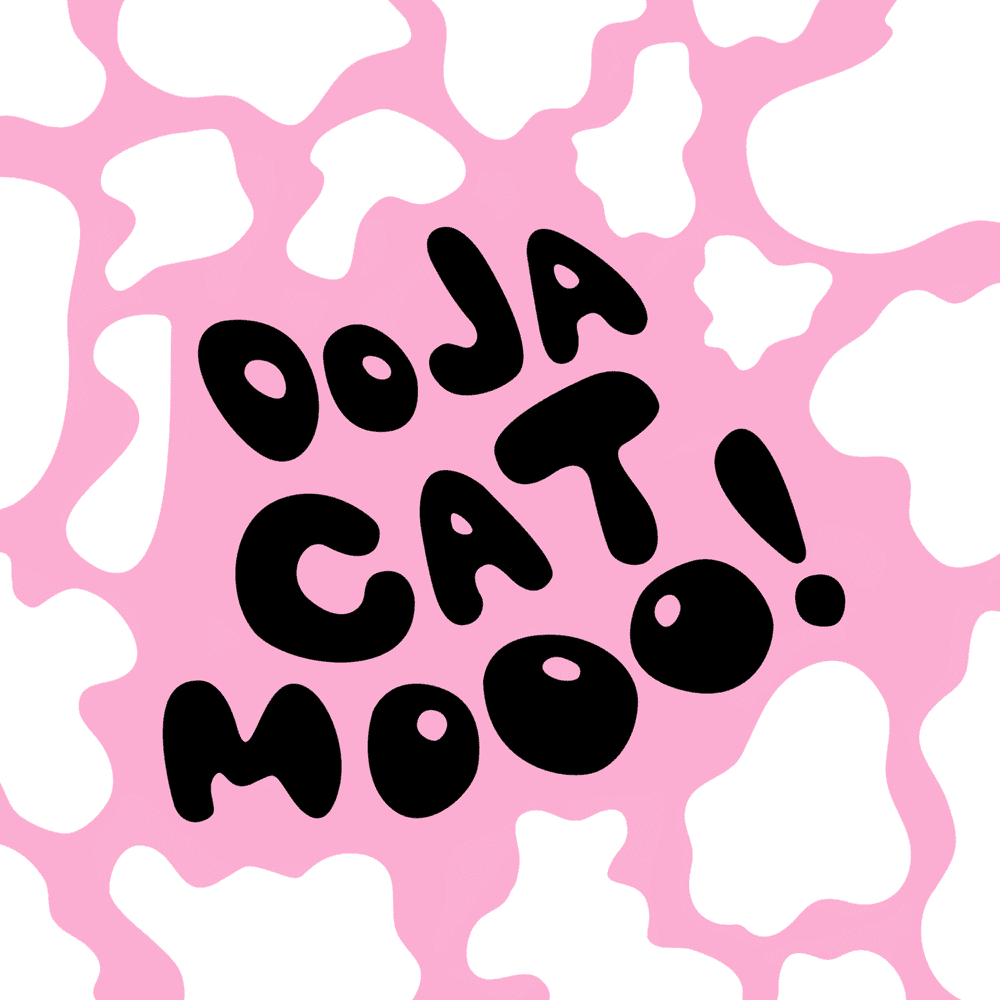 Album cover art for "MOOO!" by Doja Cat