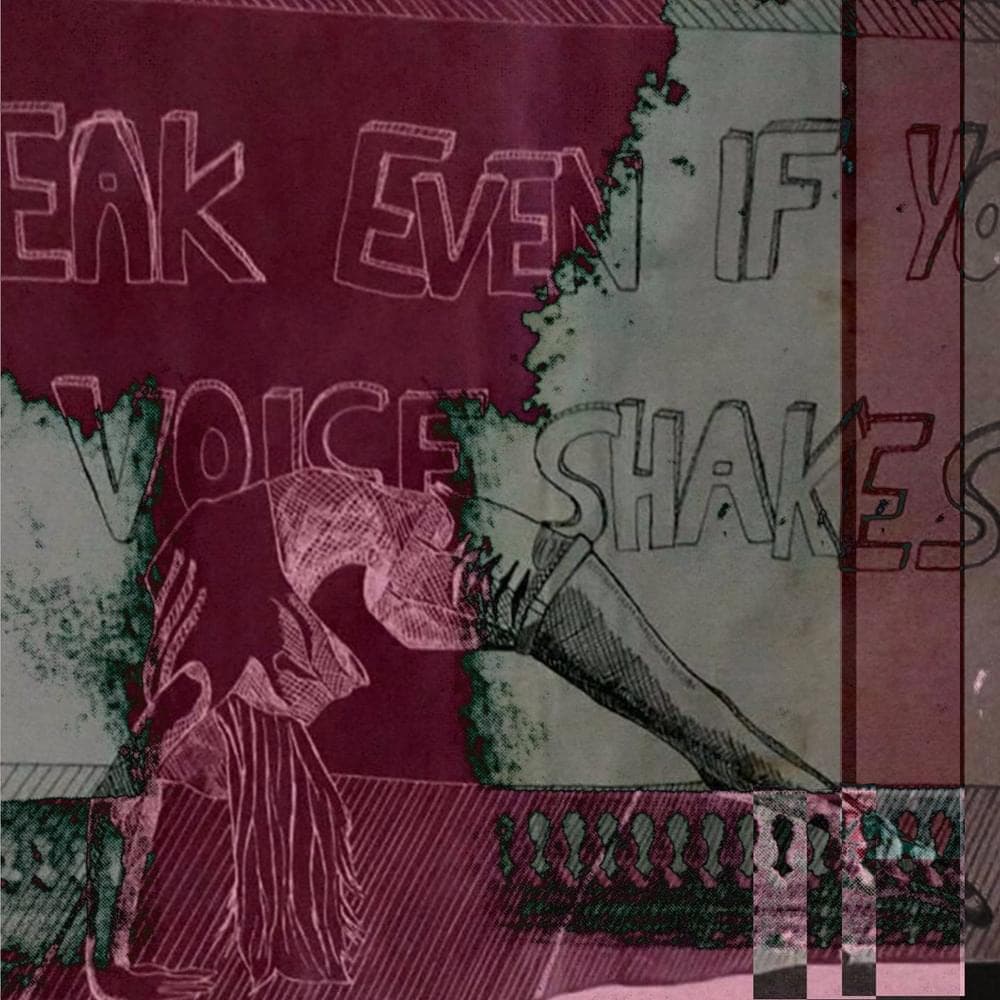 Album cover art for "speak even if your voice shakes" by Овсянкин (Ovsyankin)