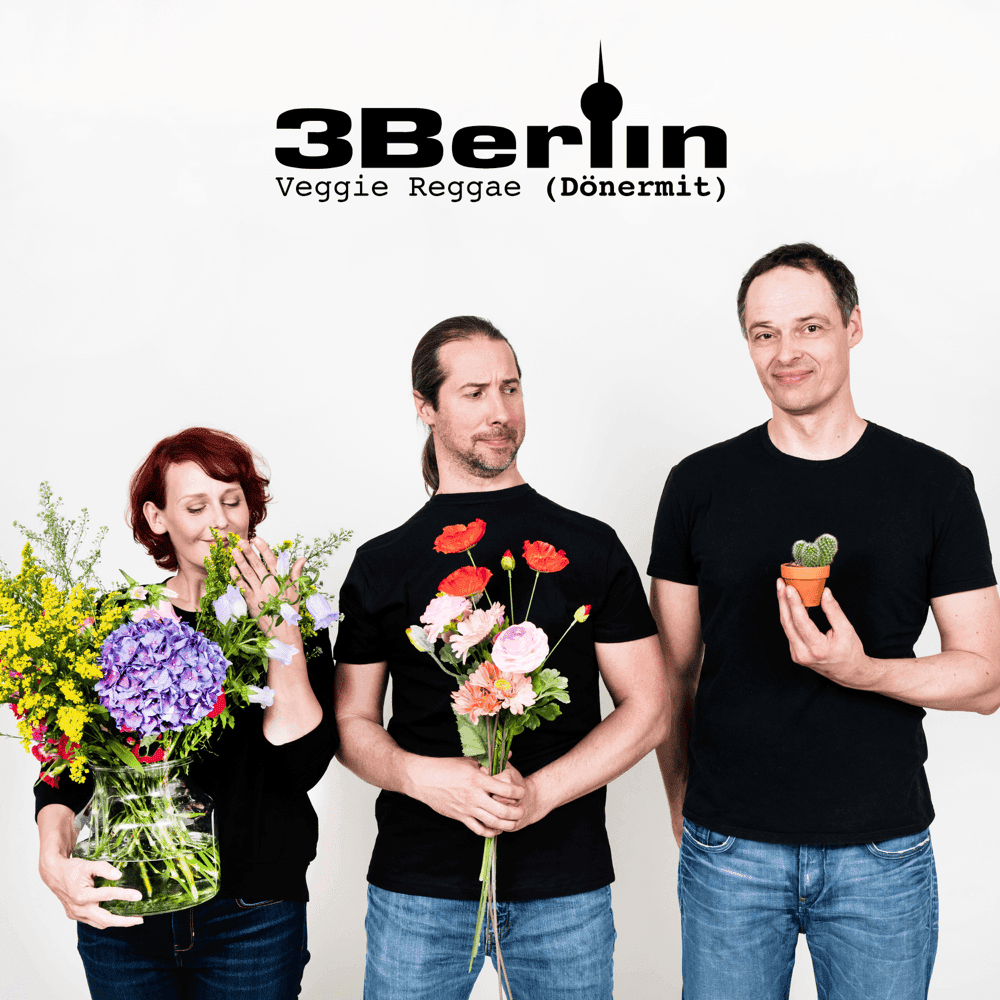 Album cover art for "Veggie Reggae (Dönermit)" by 3Berlin