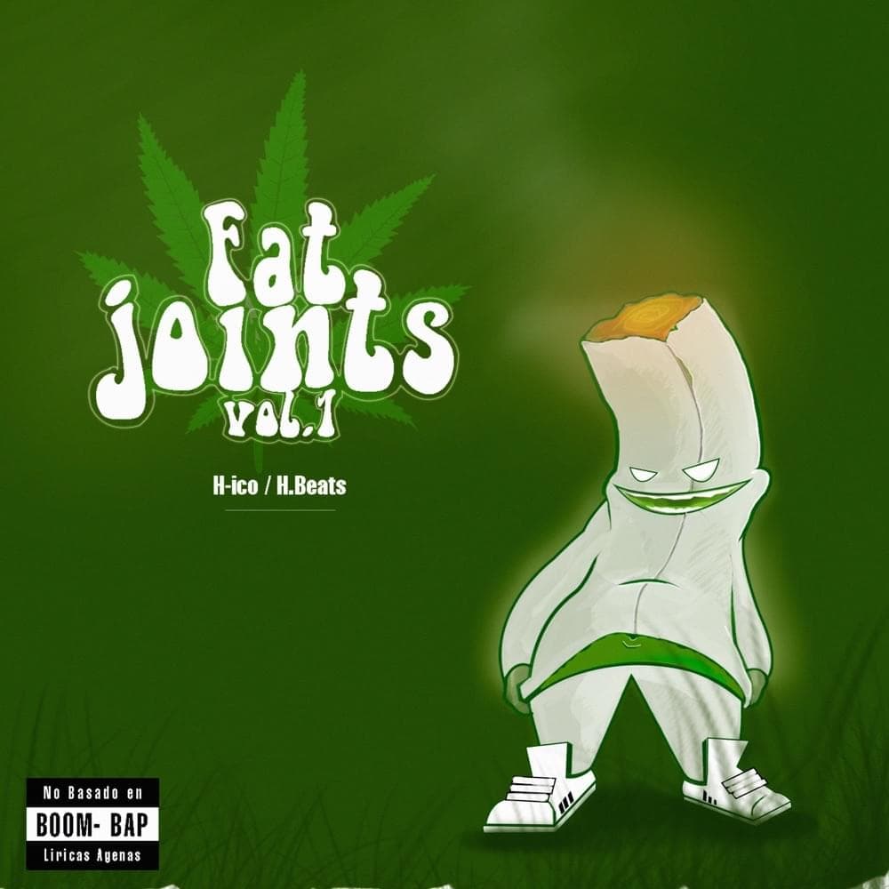 Album cover art for "Fat Joints V. 1" by H-ico El Señor del Funk