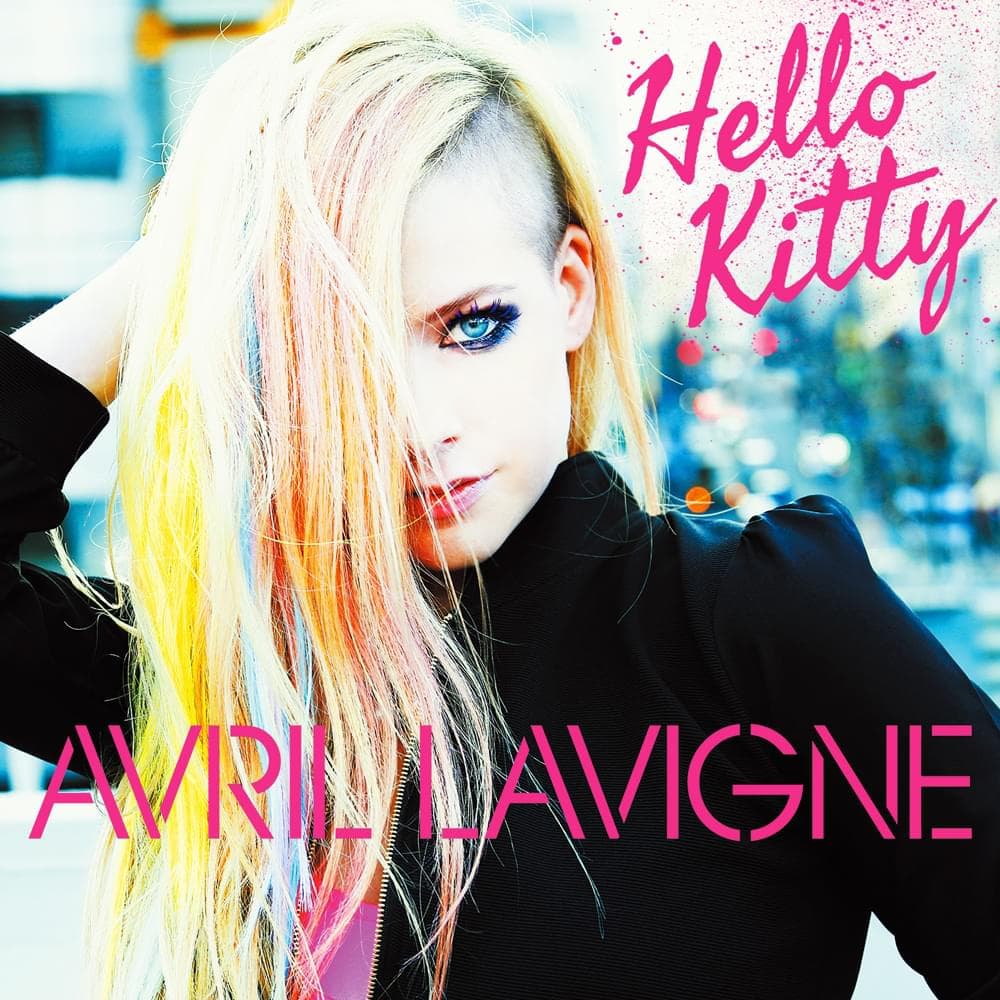 Album cover art for "Hello Kitty" by Avril Lavigne