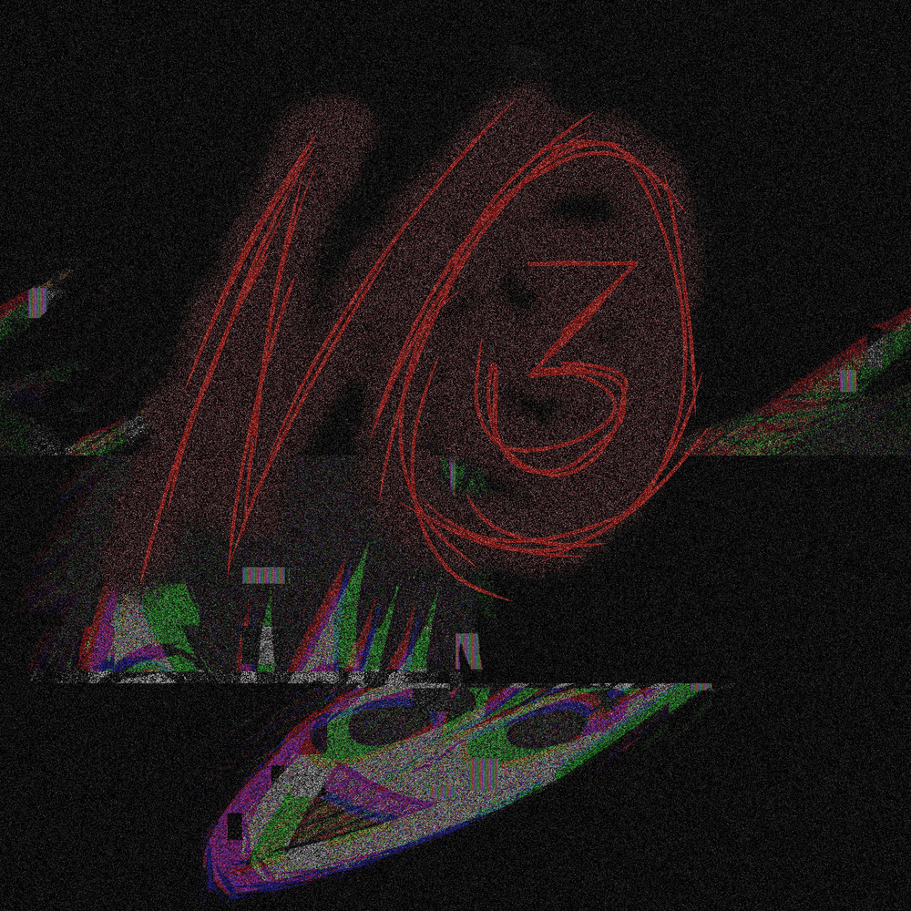 Album cover art for "NO 3" by 2ooDark