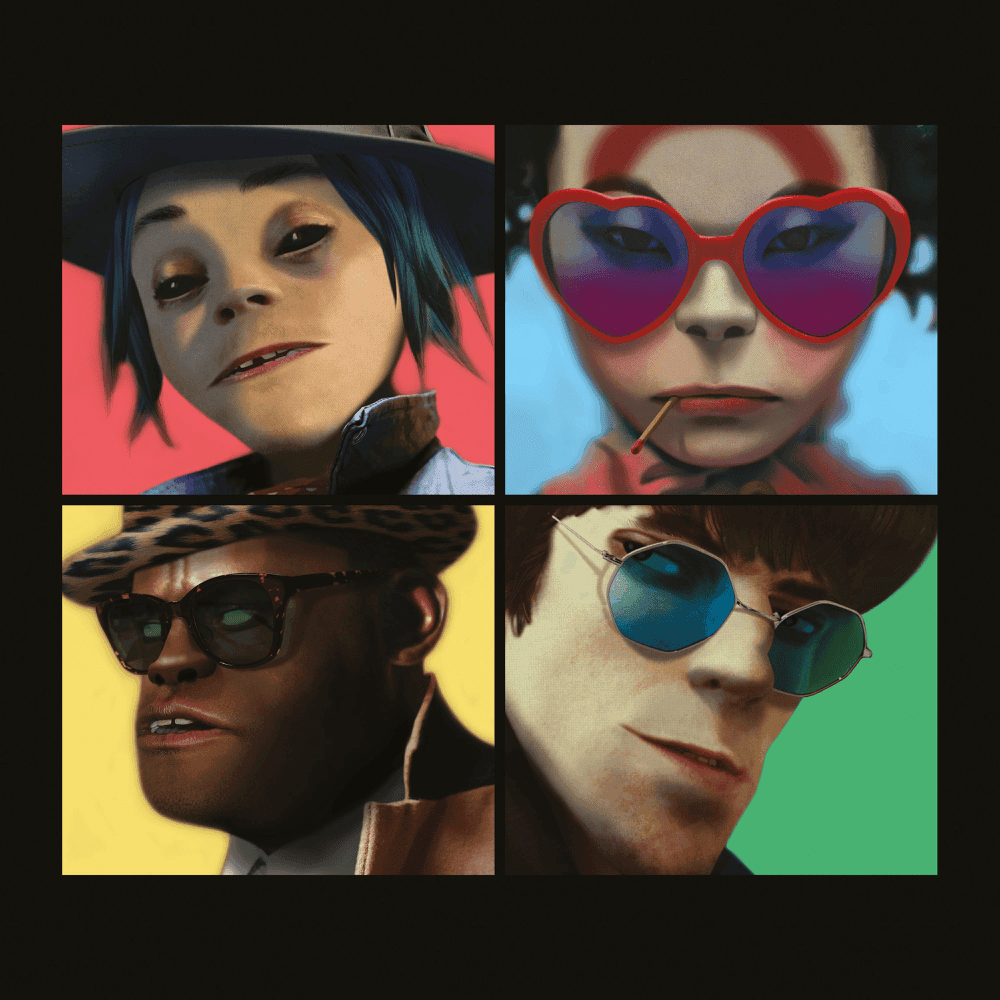 Album cover art for "She's My Collar" by Gorillaz & Kali Uchis