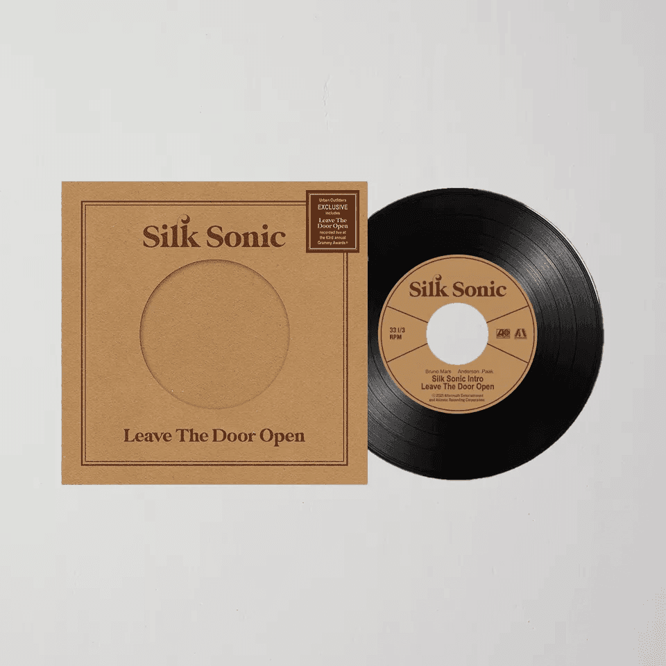 Leave The Door Open - 7" Vinyl cover artwork - Click to view larger Cover image for Leave The Door Open - 7" Vinyl