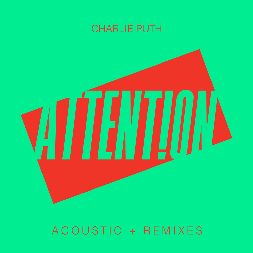 Attention (Acoustic + Remixes) - EP cover artwork - Click to view larger Cover image for Attention (Acoustic + Remixes) - EP