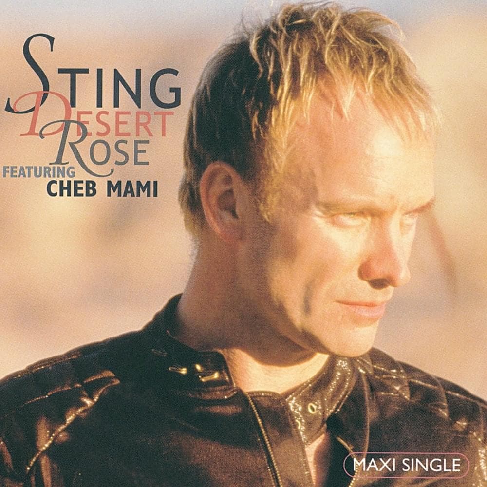 Album cover art for "Desert Rose" by Sting & Cheb Mami