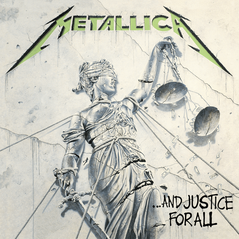 Album cover art for "...And Justice for All" by Metallica