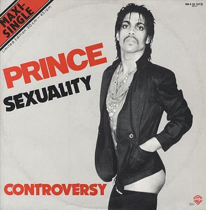 Album cover art for "Sexuality" by Prince