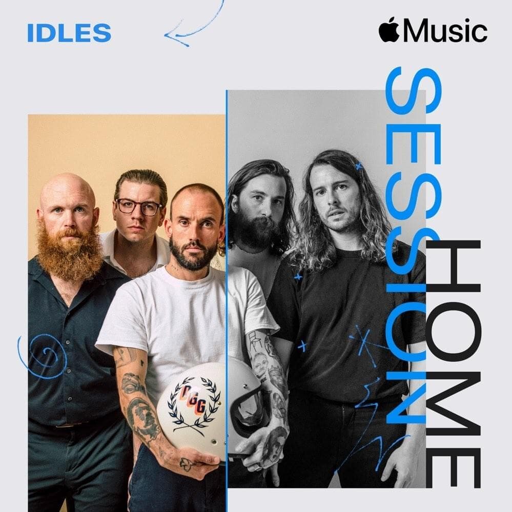 Apple Music Home Session: IDLES cover artwork - Click to view larger Cover image for Apple Music Home Session: IDLES