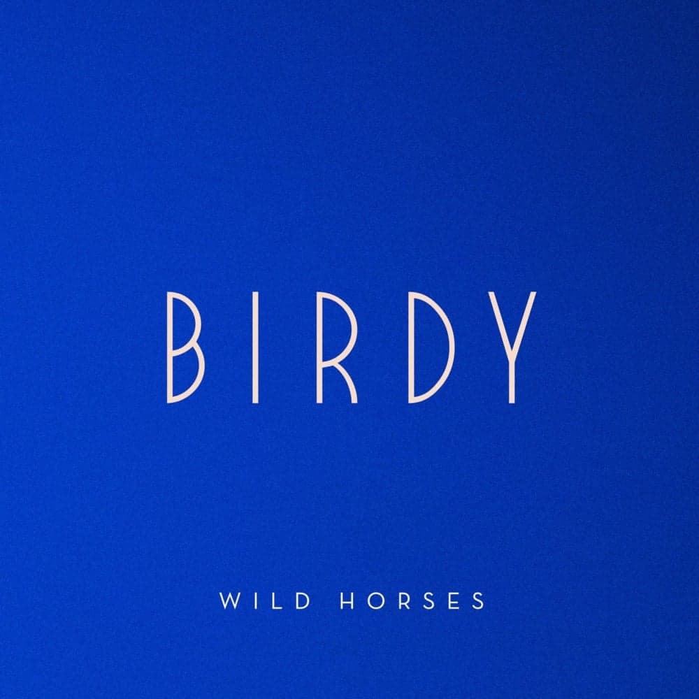 Album cover art for "Wild Horses" by Birdy